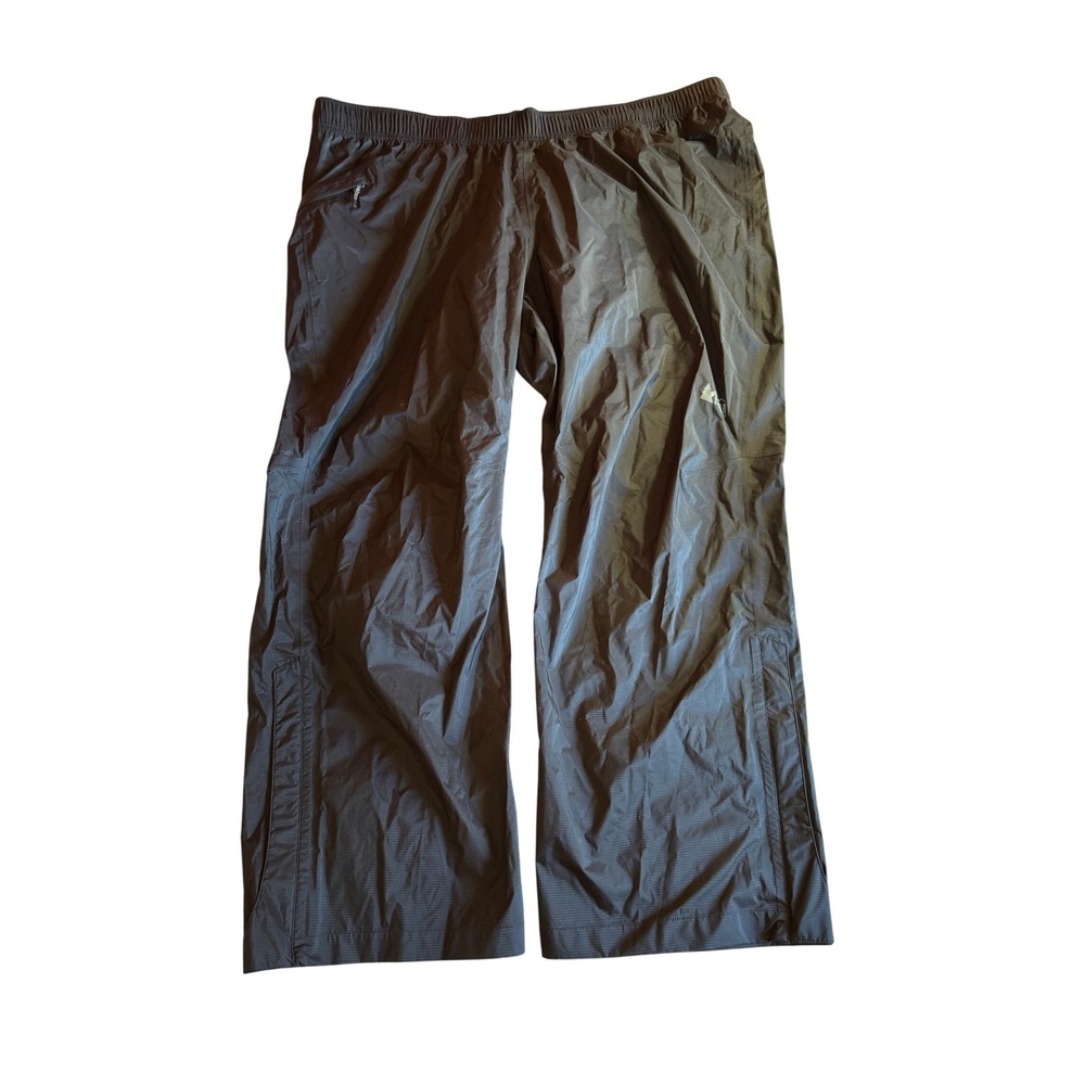 REI Co-op Rainier Rain Pants Mens XXL Short Black Waterproof Hiking 29" Inseam